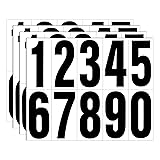 Reflective Number Stickers, 4 Sets 2 Inch Vinyl