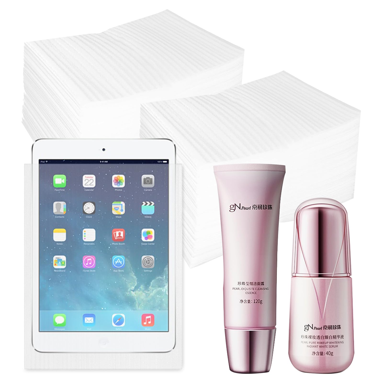 Photo 1 of 100 Pack Foam Pouches 6x10 Inch, Cushion Foam Pouch for Protecting Fragile Items, Foam Packing Pouches for Moving, Storing and Packing supplies to Protect Glass, China and Dishes