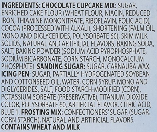 Crafty Cooking Kits Disney Frozen Cupcake Kit, Chocolate, 9.18 Ounce - Thumbnail 2
