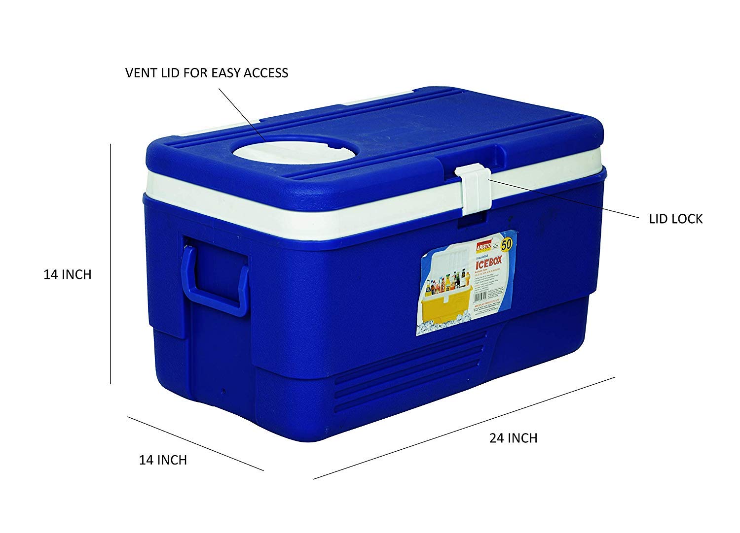aristo ice box 50 ltr