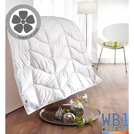 Dormabell Sommersteppbett Leinen Edition WB1, luftig leichte Sommerdecke mit 60% Feinleinen