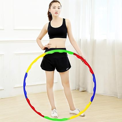 Skera Hula Hoop, Hoopa Hula, Exercise Ring for Fitness with for Boys,Girls, Kids and Adults ( Multi Color ) (34 Pack of 1)