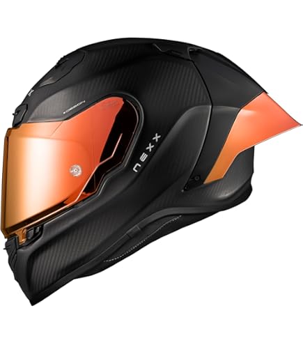 Amazon.com: Nexx XR3R Helmet - Zero Pro 2 Carbon / Matte Gold - XX