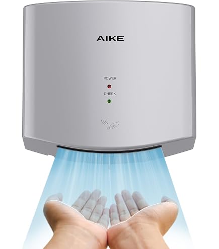 HEPA-Filtered VERDEdri, White Aluminum, Surface-Mounted ADA