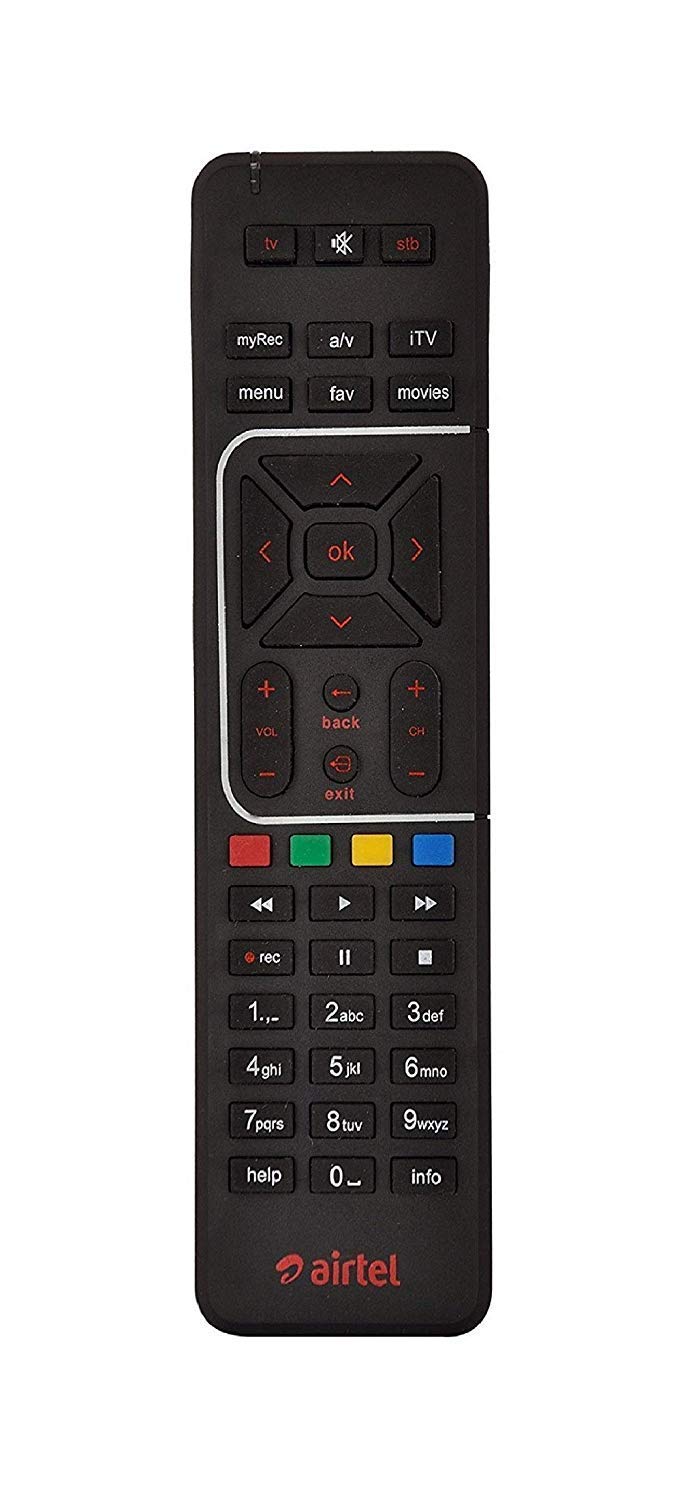 Airtel Digital Universal Dth Remote With Sd And Hd Recording Black Buy Online In Bahamas At Bahamas Desertcart Com Productid 184971911