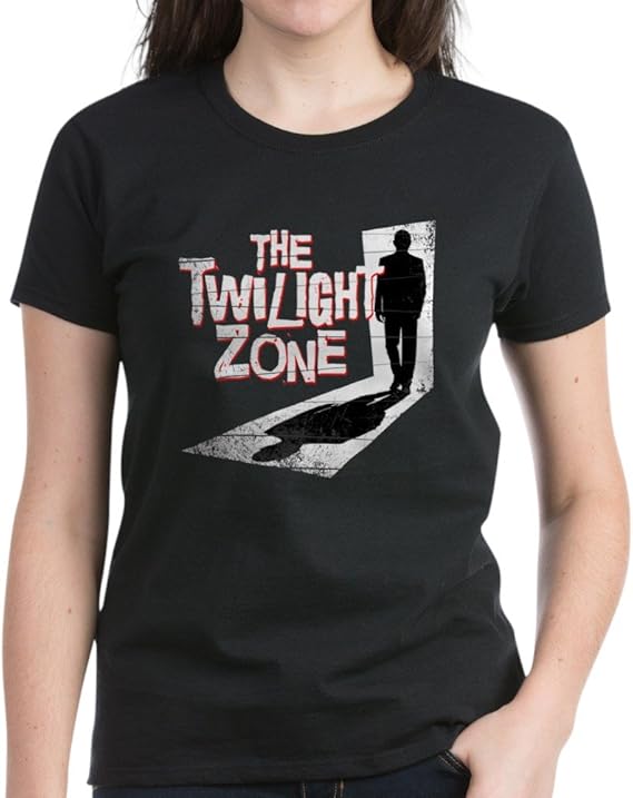 CafePress Twilight Zone TShirt Womens Cotton TShirt Amazon.co.uk