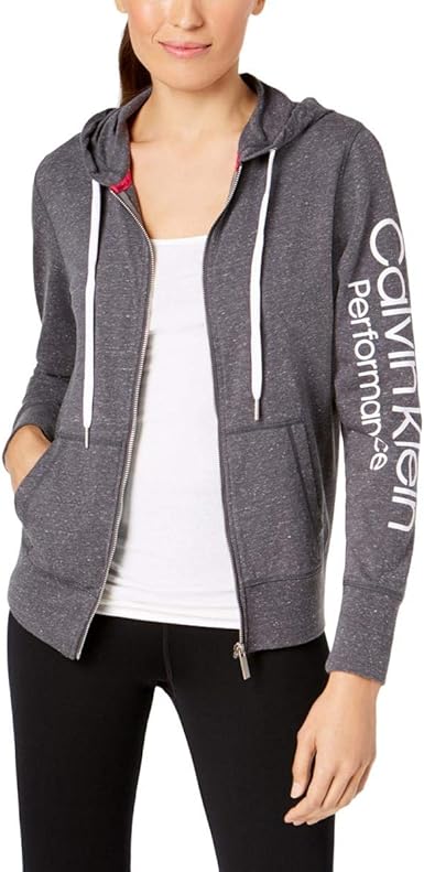 calvin klein gray hoodie