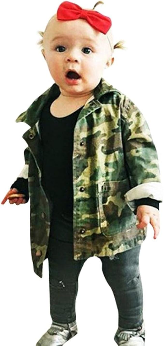 baby girl camo jacket