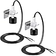 Gulfmew 2 Pack SS3 Condensate Overflow Switch, SS3 Condensate Drain Pan Switch, AC Pan Float Switch, Water Leak Detector for Condensate Drain Pans, For Installation on Primary and Auxiliary Drain Pans