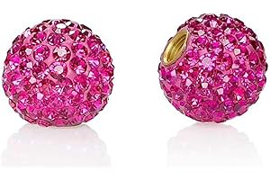 Cruiser Candy Bling Rhinestone Crystal Bicycle Tire Valve Stem Caps. Covers for Where The Air Goes! Bicycle, E-Bike, Motorcycle, Car, Truck, SUV, ATV, Golf Cart Bling (Fuschia Hot Pink)