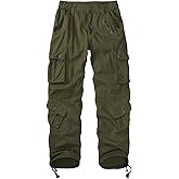 XNMAYA Women's Cargo Pants Quick Dry Casual Military Army Camo Combat Work Casual Pants with Pockets