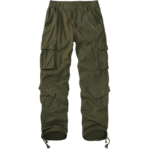 ［PANTS］MILITARY DRAWSTRING PANTS Amazon.com: Mens Cargo Pants with Pockets Cotton Comfortable