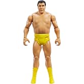 Mattel WWE WrestleMania Andre the Giant Action Figure , Collectible with 10 Points Articulation &amp; Life-like Detail, 6-inch