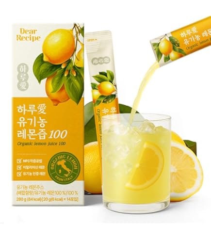 Amazon.com : DAJEONGHEON Organic Lemon Juice Stick Packets - 100