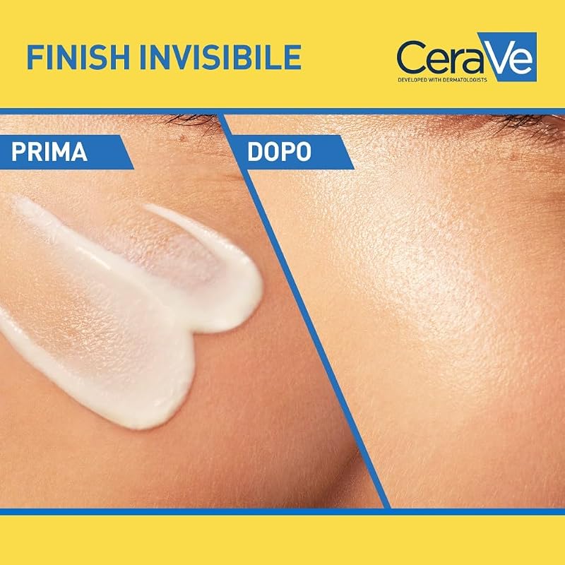 Fluido Viso Idratante Invisibile SPF50, Pelli Normali e Secche, 50ml