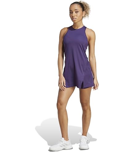 adidas Women's Prime Blue Y-Dress Tennis Dress, Sonic Aqua, X-Small : Sports & Outdoors