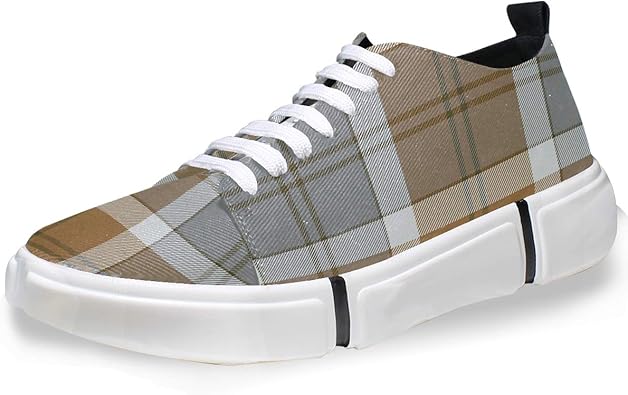 custom tartan shoes