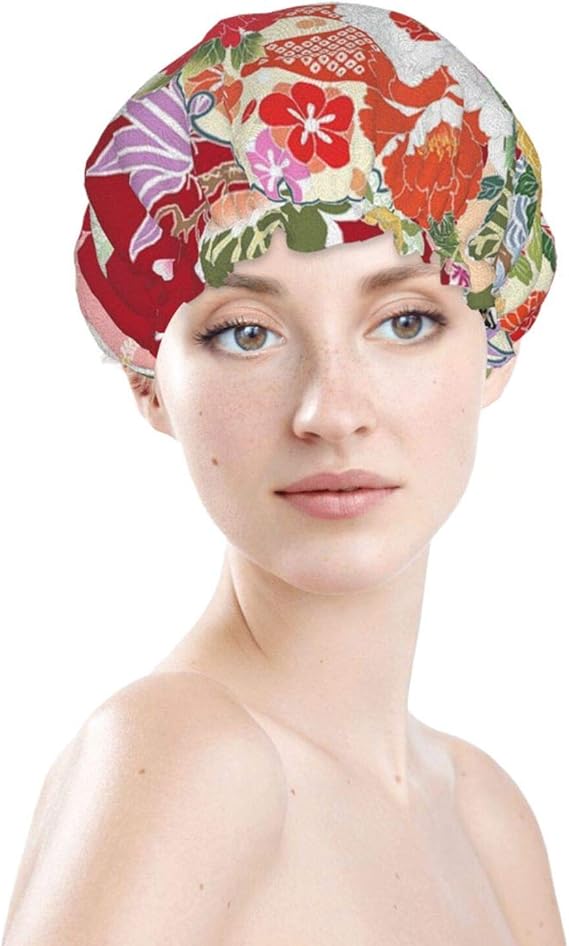 Amazon Co Jp 花柄 花 ナイトキャップ ロングヘア ヘアバンド 伸縮性あり ヘアキャップ就寝用 洗顔 ターバン ヘッドバンド ヘアターバン 洗顔バンド 柔らかい ふわふわ かわいい ヘアアレンジ 吸水 化粧 お風呂 髪留め 服 ファッション小物