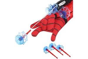 Syryia Spider Web Shooters, Superhero Wrist Launcher Toy, Funny Children Educational Toys, Superheroes Cosplay Gift for Kids