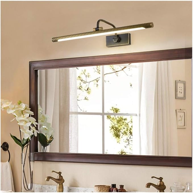 QQB Fashion Household Waterproof AntiFog LED Mirror Front