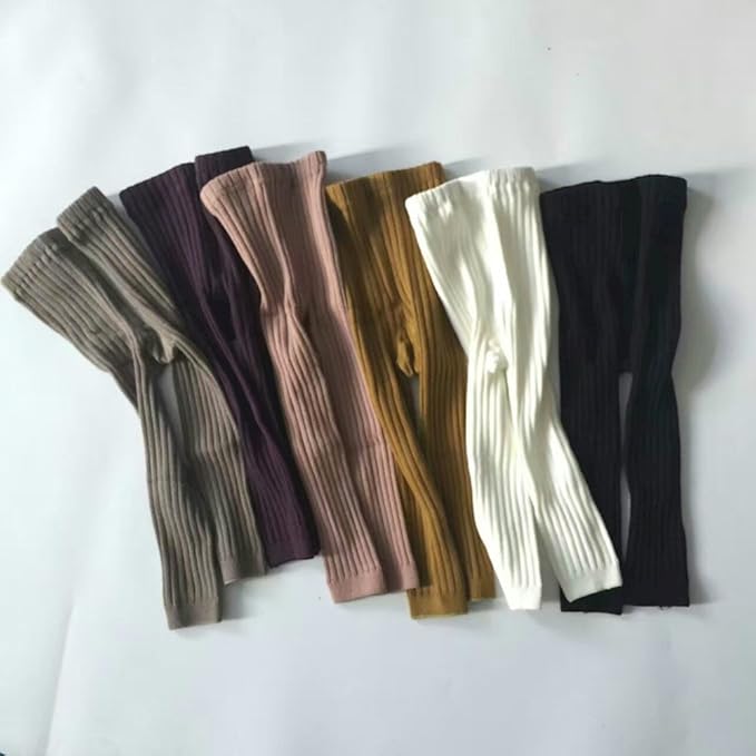 baby girl ribbed leggings