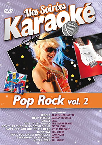 mes soirées karaoké. pop rock vol.2
