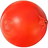 Shawmin 6" Float Ball Replacement, 1/4"-20 Female Thread for Float Valve | Polyethylene,Large Buoyancy,Fits Most Float Valves,Easy Install