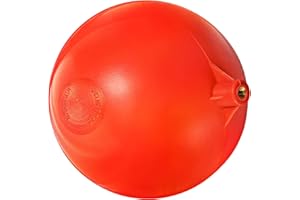 Shawmin 6" Float Ball for Float Valve, Heavy Duty Plastic with 1/4"-20 Inch Female Thread, Large Buoyancy Replacement for Wat