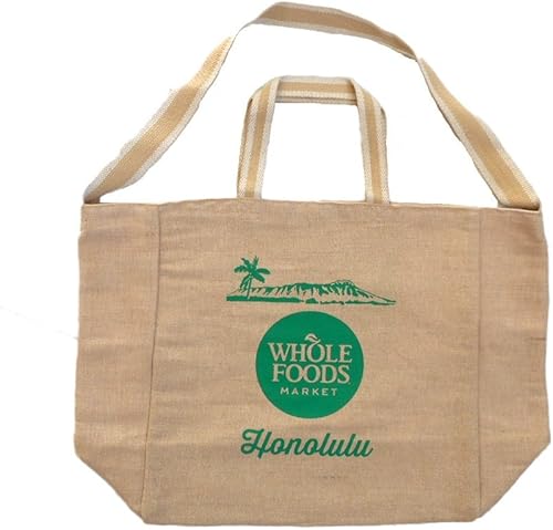 Amazon Wholefoodsmarket Honolulu Jucotote Khaki ホールフーズマーケット ホノルル 2way ショルダー トートバック カーキ 並行輸入品 Whole Foods Market エコバッグ 買い物バッグ