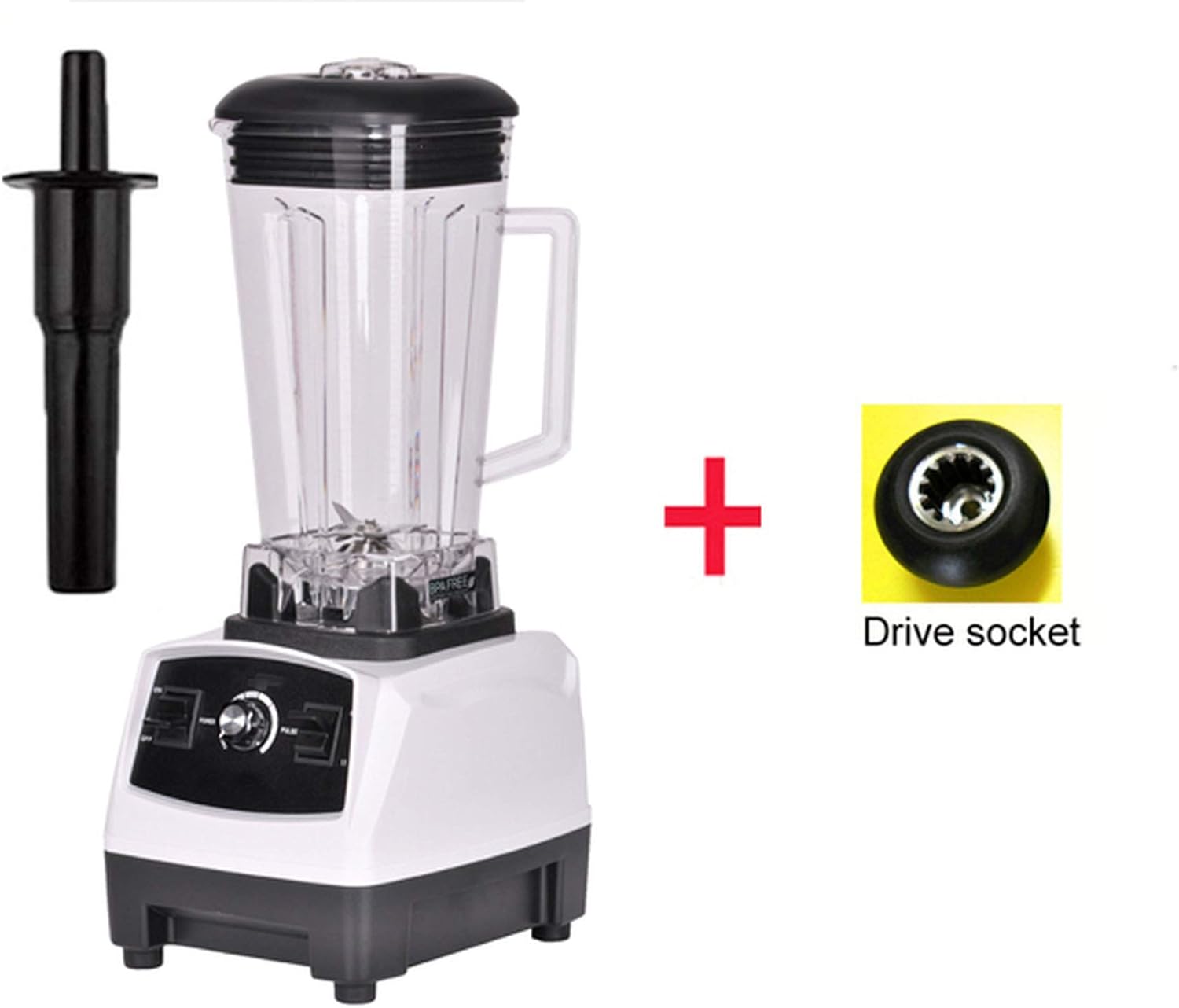 2200W BPA FREE 3HP 2L G5200 high power commercial home professional smoothies power blender food mixer juicer fruit processor,WHITE EXTRA DRIVER