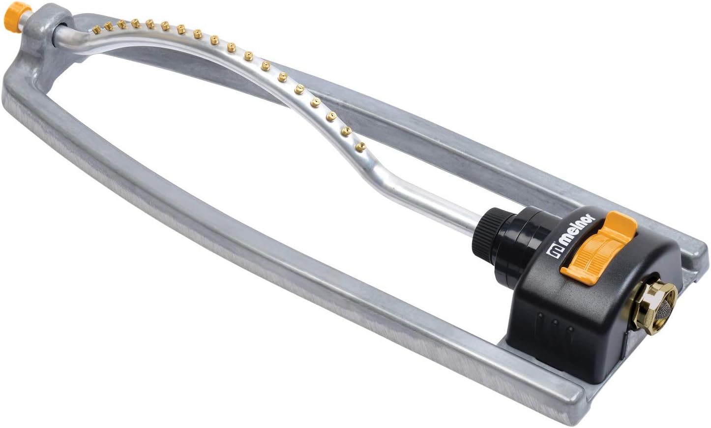 Melnor 65079-AMZ Metal Oscillating Sprinkler with QuickConnectProduct Adapter Watering Set, 3600 sq. ft. Coverage : Garden & Outdoor