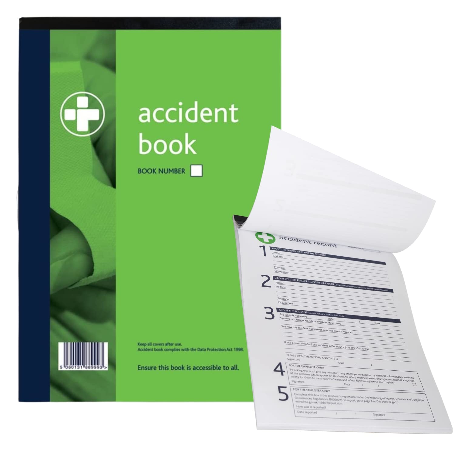 Wallace Cameron Accident Report Book A4 Ref 5401011