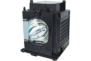 LEIYOSGART 915P049010 / 915P049A10 Replacement DLP/LCD Rear Projection TV lamp Bulb with Housing for Mitsubishi WD-52631 WD-57731 WD-57732 WD-Y57 WD-Y65 WD-65731 WD-65732