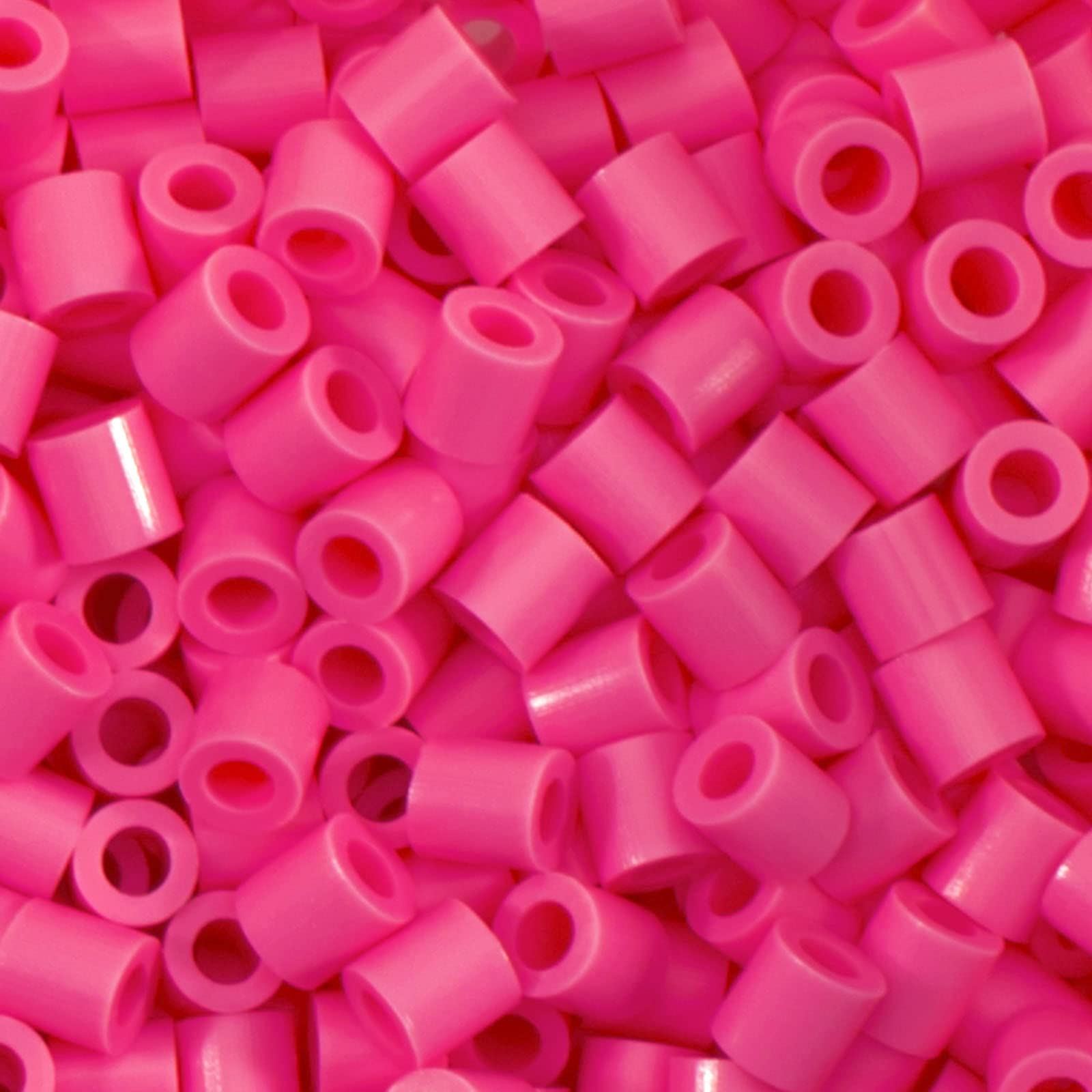 Vaessen Creative Fuse Beads, Pink, Set of 1100 Pieces for DIY Crafts with Kids, Making Jewelry, Homemade Decorations and Other Crafty Ideas, 5mm 5009-010