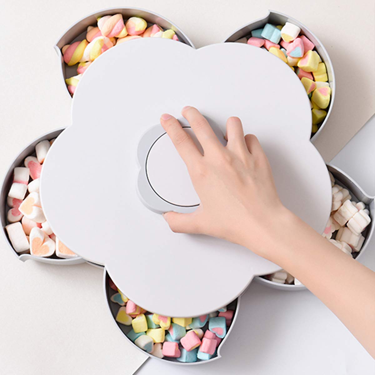 Snack Organizer Box Plastic Candy Storage Containers jewelry