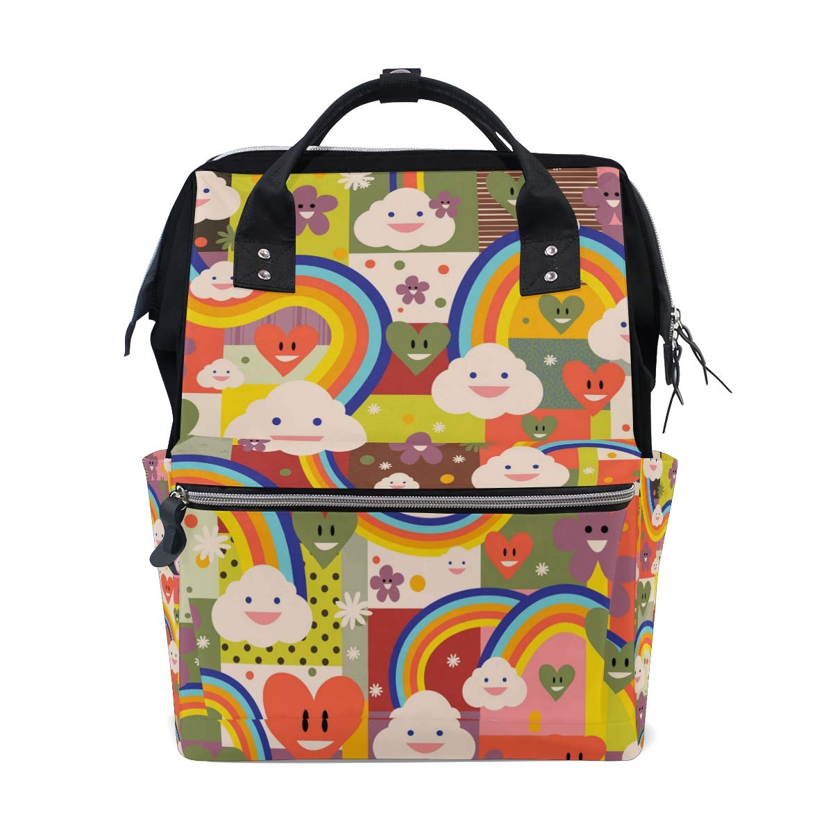 rainbow diaper bag