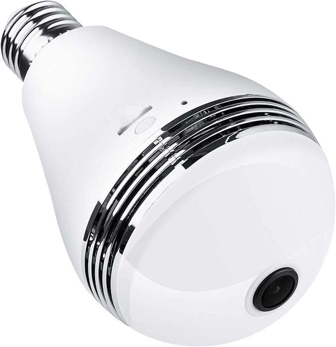 Amazon.com: LUWATT Panoramic Light Bulb Camera 360 Degree Smart WiFi