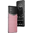 VERTU iVERTU Alligator Skin 5G Phone, Unlocked Smartphone, Secure Encrypted, 64MP Camera, 12+512G, 120Hz FHD+(1080 * 2400) OLED Display, Dual SIM, Fast Charge (Rose Pink)