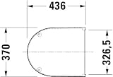 Duravit Starck 3 Toilet Seat White Urea Thermoset Stainless Steel Hinges view 9