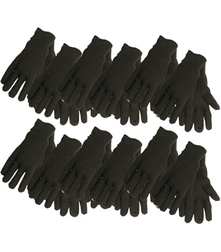 REDDISH BROWNのKNIT GLOVE Radnor X-Large Brown 13 Ounce 25% Cotton/75% Polyester