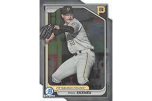 TOPPS PAUL SKENES RC 2024 Bowman Chrome Prospects Base #BCP-125 ROOKIE NM-MT Baseball Pirates