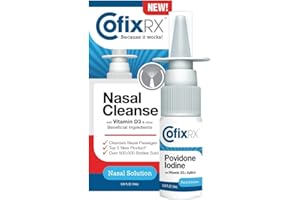 Maxim Eye CofixRX Antiviral Nasal Spray and Immunity Boost, 10ml, Povidone Iodine Sinus Allergy Prevention
