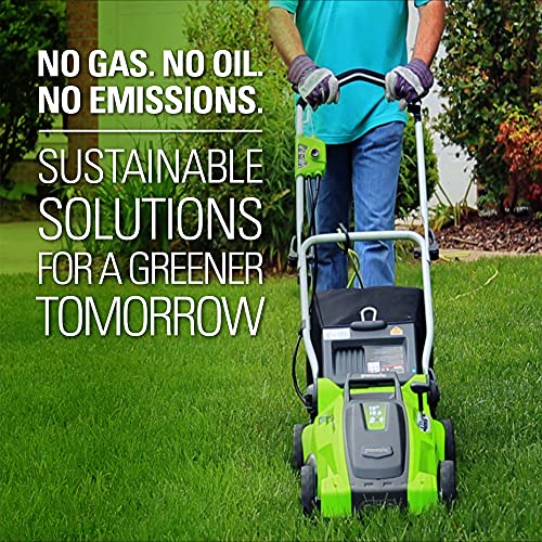 16 Inch Buy Greenworks Lawn Mower Greenworks 16-in Reel Lawn Mower At