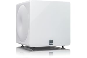 SVS 3000 Micro Sealed Subwoofer with Fully Active Dual 8-inch Drivers (Piano Gloss White)