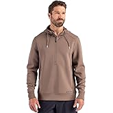 Cutter & Buck Roam Eco Half Zip Recycled Mens Hooded Pullover