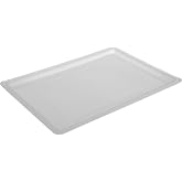 Carlisle FoodService Products Storplus Food Storage Container Lid with Stackable Design for Catering, Buffets, Restaurants, Polyethylene (Pe), 26 x 18 Inches, White