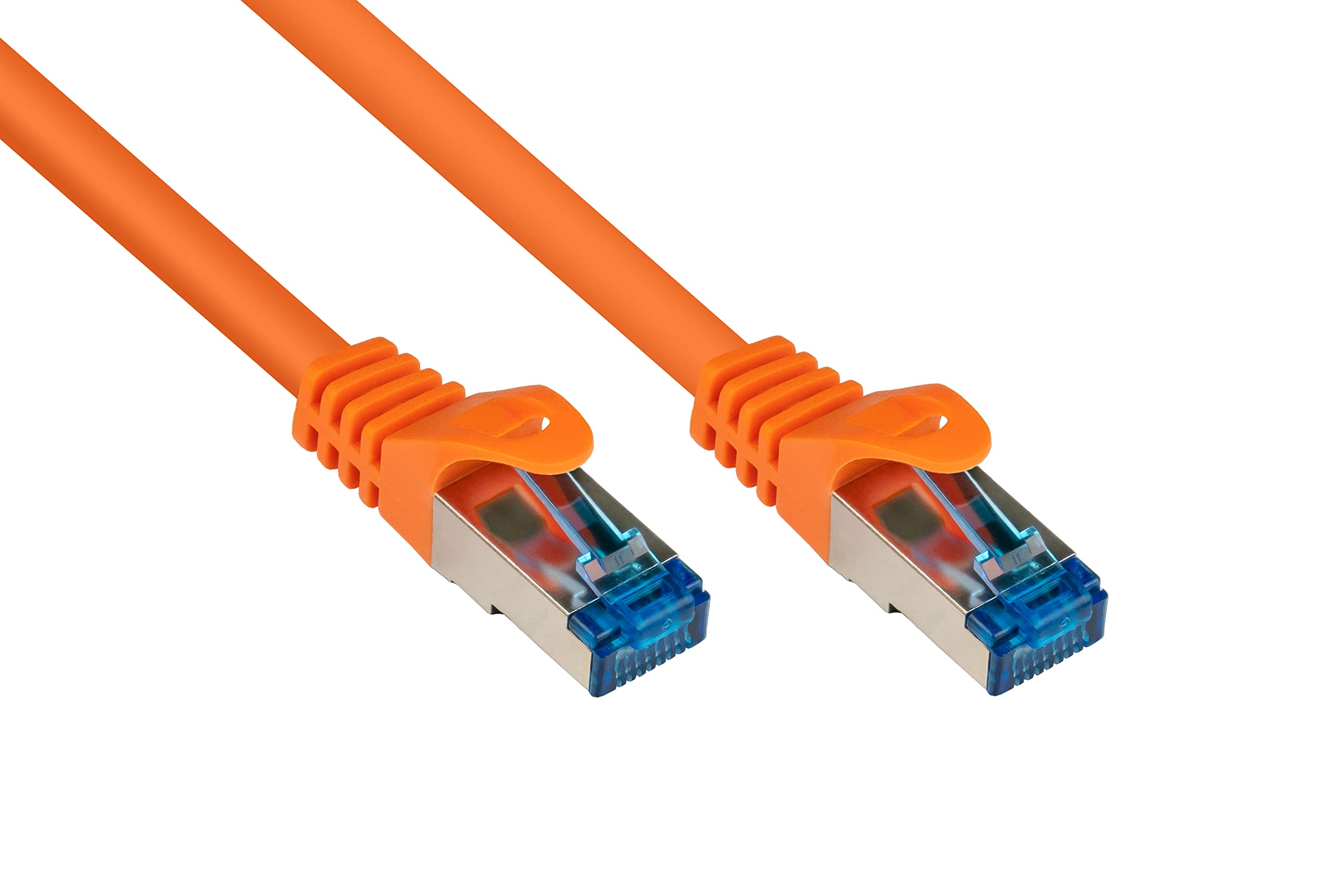 Good Connections Alcasa Cat6a 25m networking cable S/FTP (S-STP) Orange - Alcasa Cat6a 25m, 25 m, Cat6a, S/FTP (S-STP), RJ-45, RJ-45, Orange — image 1
