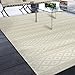 Orian Rugs Jersey Home Indoor/Outdoor Organic Cable Knit Sweater Area Rug, 7'7
