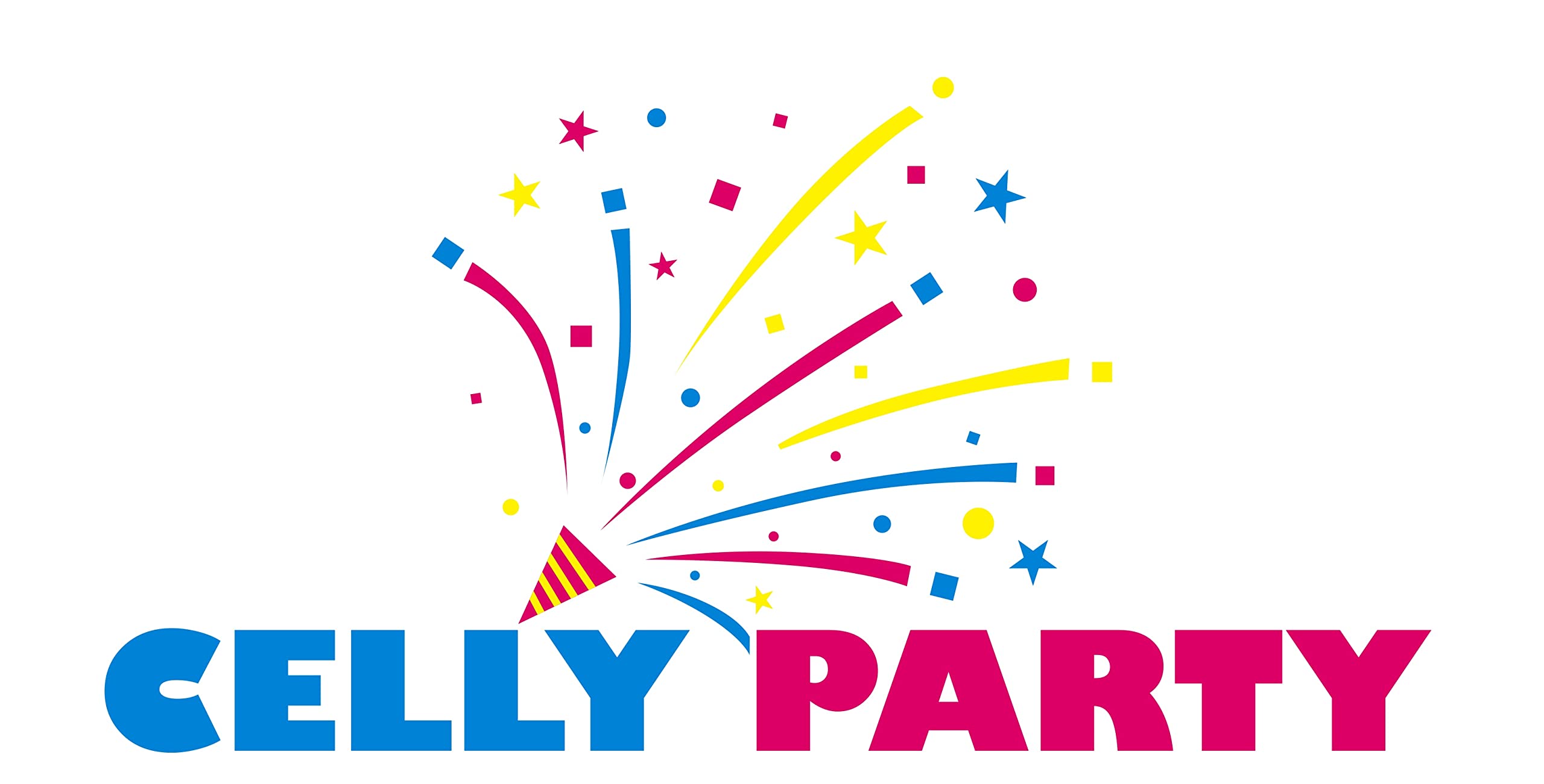 Celly Party Mexican Star Pinata, Rainbow Colorful 32 Inch Large Foldable Pinata for Birthdays, Cinco de Mayo, Halloween, Festivals, Holds 4 lbs Candy