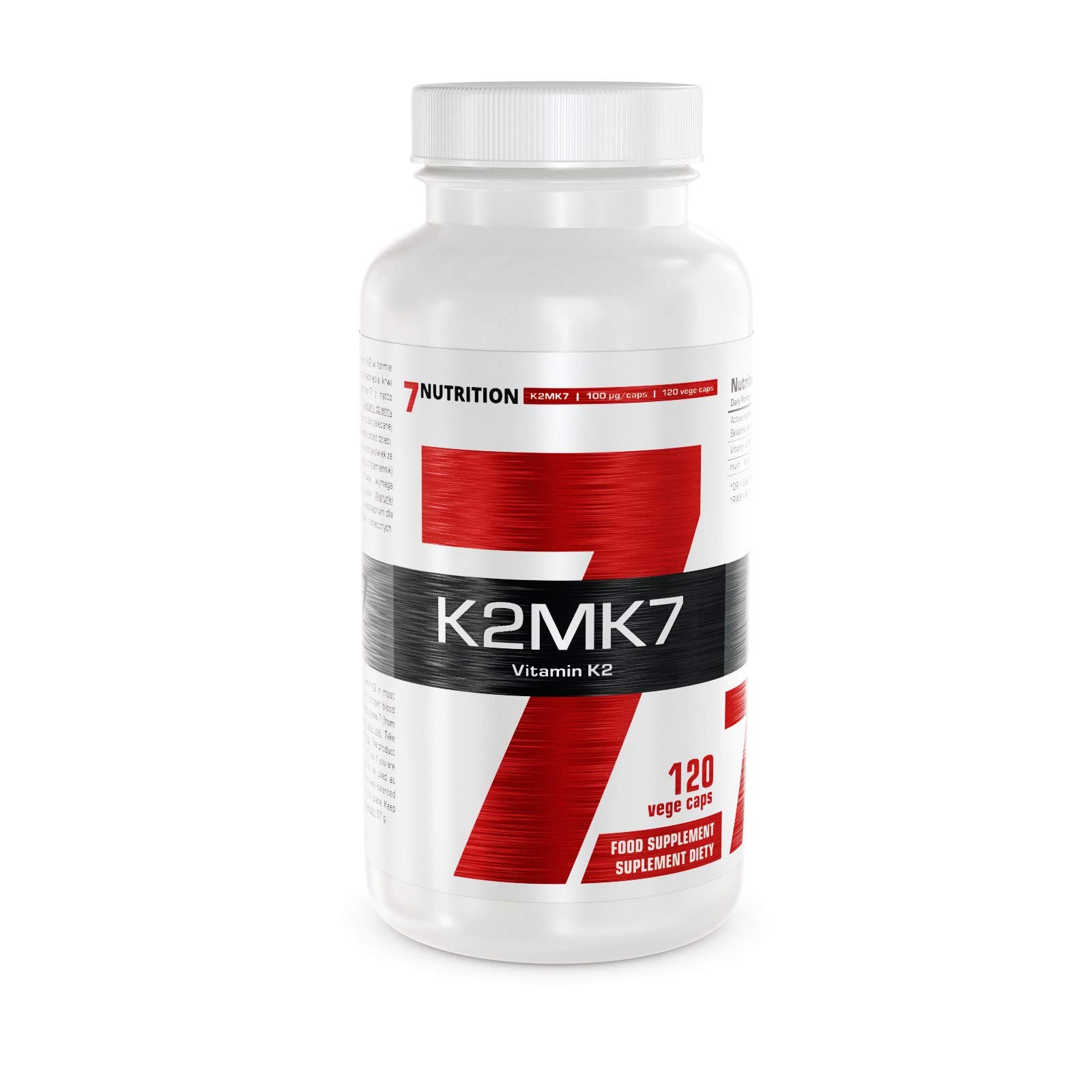 7 NUTRITION K2 MK7 100mcg - 120caps